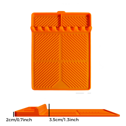 16.5x11" Silicone Mat – Heat Resistant, Dishwasher Safe, Non-Slip for Grill & Counter