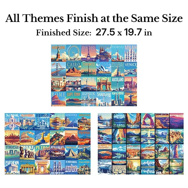 🔥Last Day 49% OFF - 🏞️🧩National Parks Puzzles Advent Calendar | 🏙️🎁 A Holiday Countdown Full of Travel Dreams(📦Buy 2 Free Shipping)