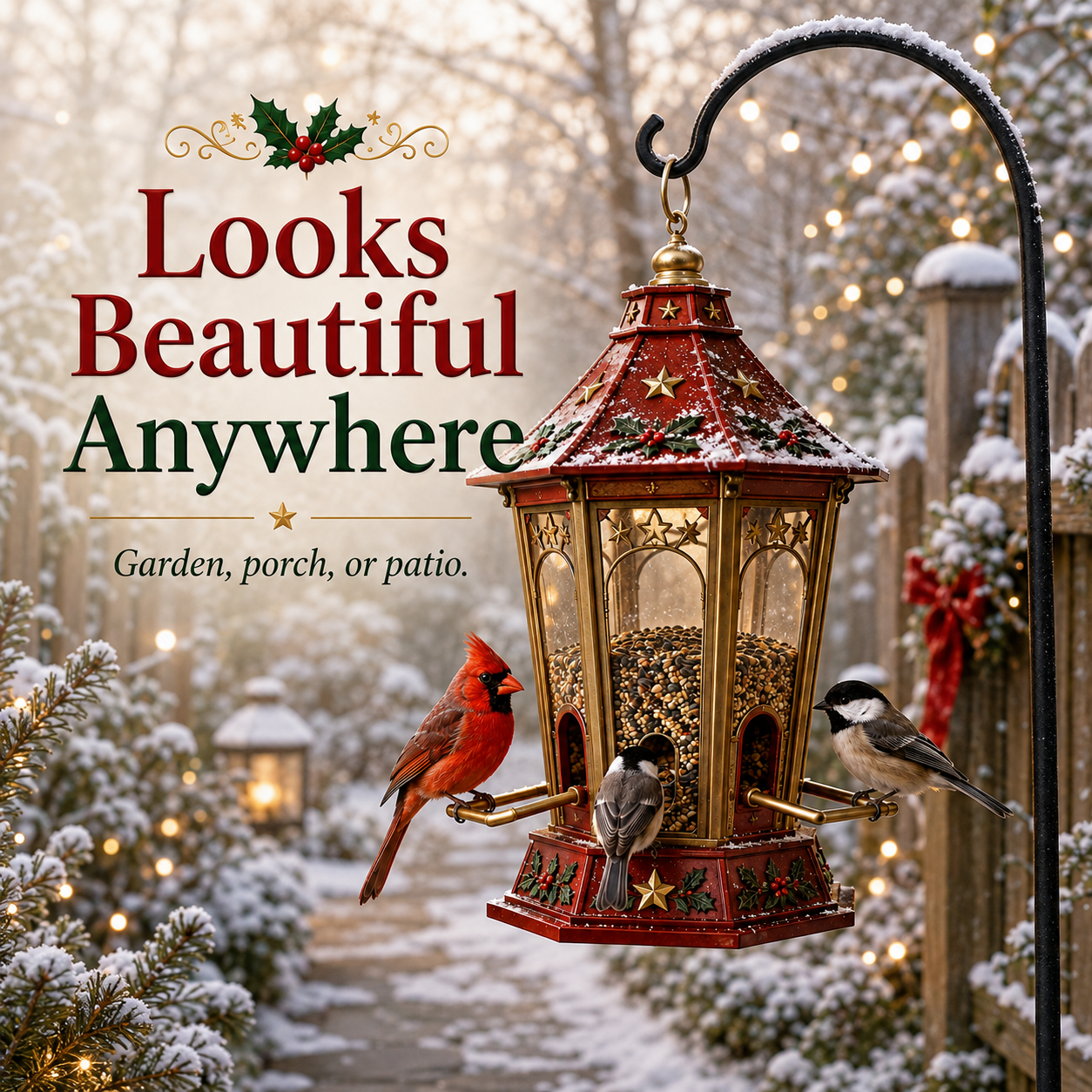 🎄 Christmas Bird Feeder Collection
