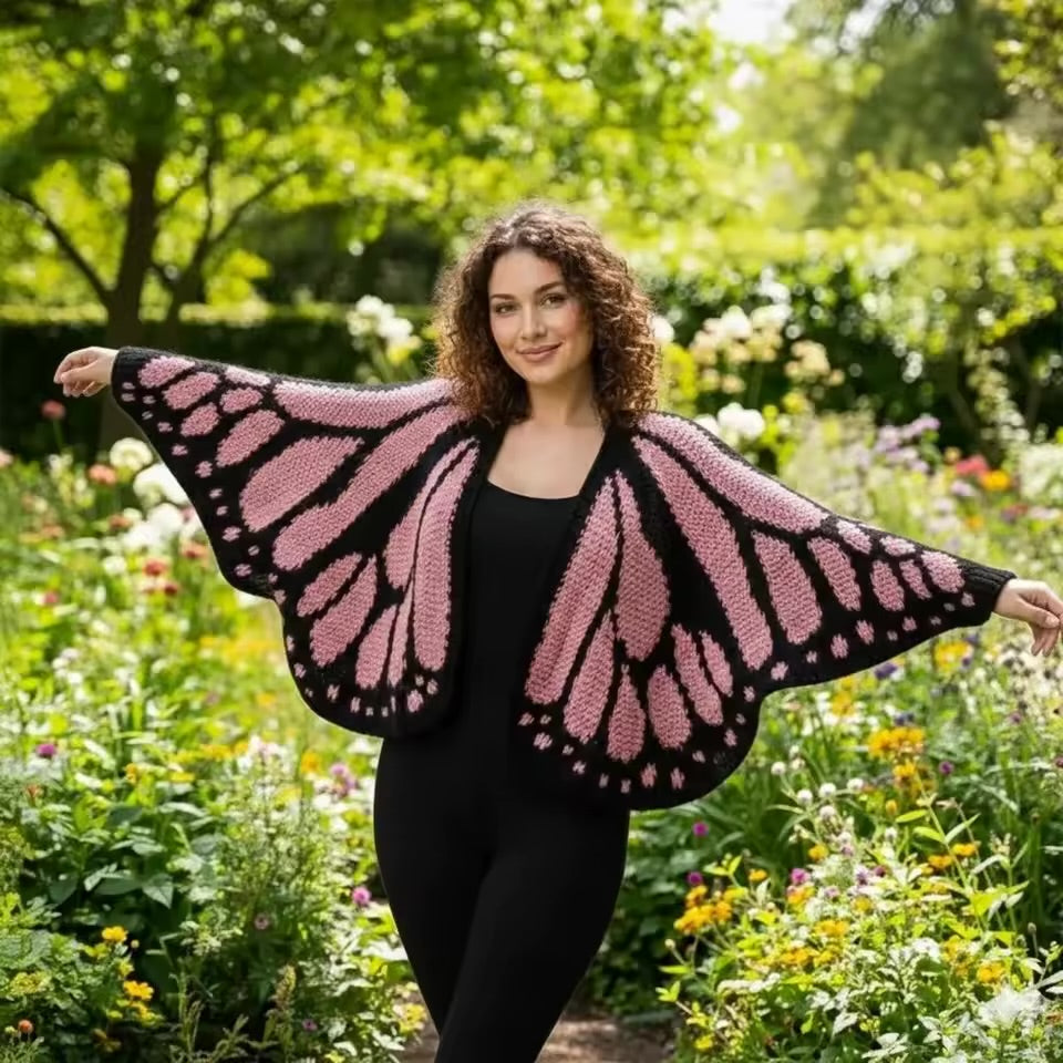 🔥Flash Sale 49% OFF🔥Handmade Butterfly Cardigan🦋