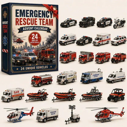 🎄 Vehicle Advent Calendar – 24 Construction & Farm Vehicles