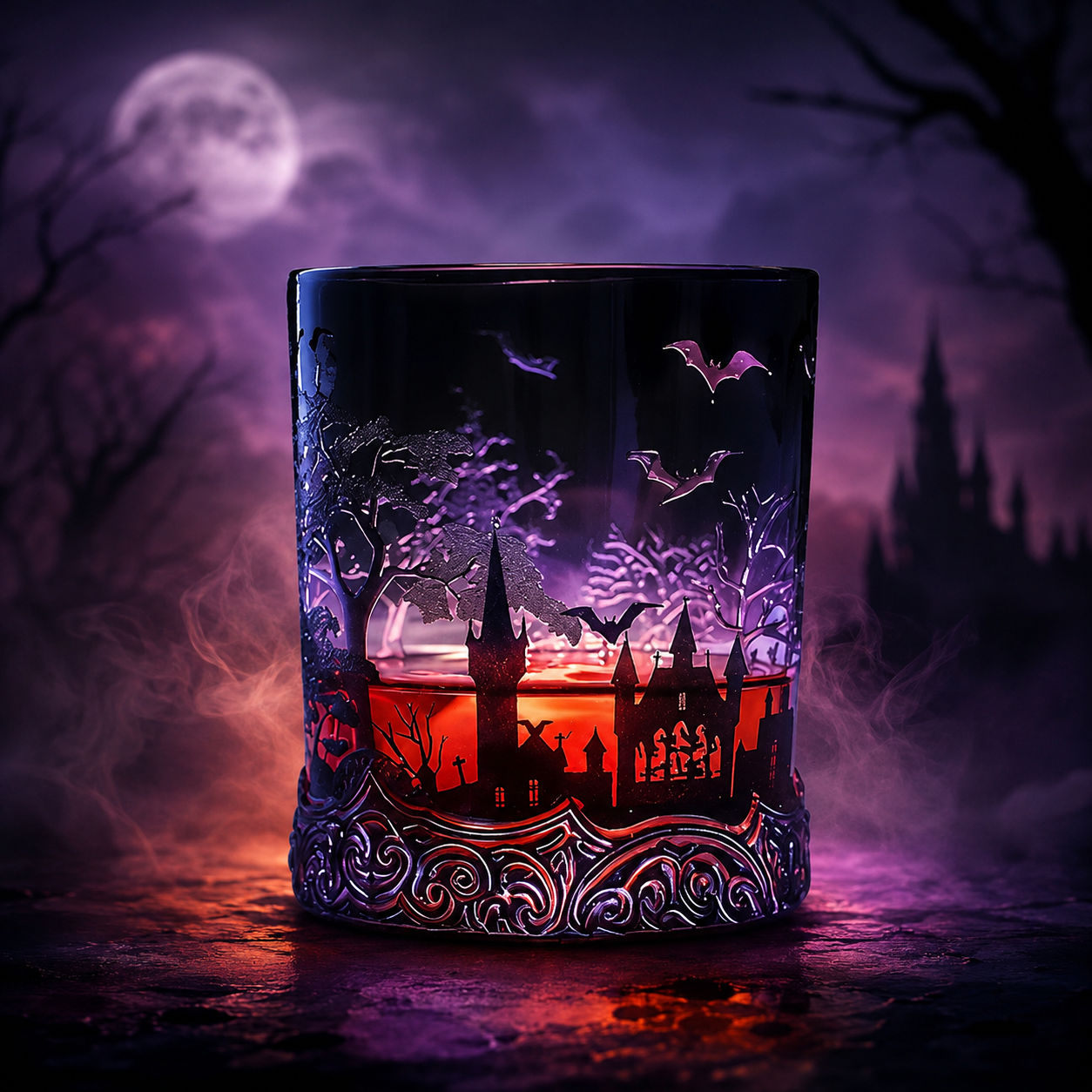 🧛 Gothic Vampire Elixir Whiskey Decanter | Magic Potion Style Liquor Bottle 🍷