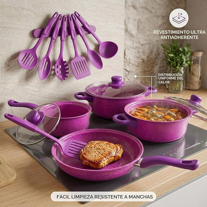13-Piece Non-Stick Cookware Set | Premium Kitchen Pots & Pans