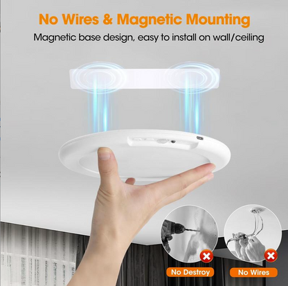 🔥Rechargeable Motion Sensor Ceiling Light with Remote（🔥Buy 2 Free Shipping🔥）