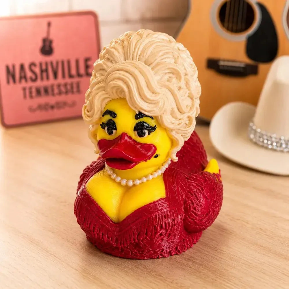 Duck – 3D Printed Collectible, Cute Desk & Car Decor