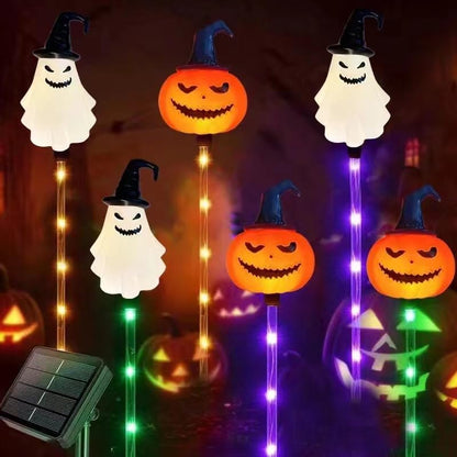 Quirky Solar Pumpkin Lights (Pack of 6) – Halloween Solar Lights