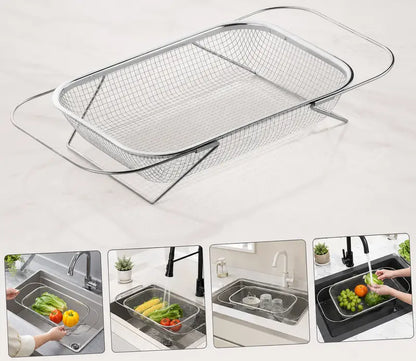 🔥50% OFF TODAY💦 Expandable Over-the-Sink Strainer Basket