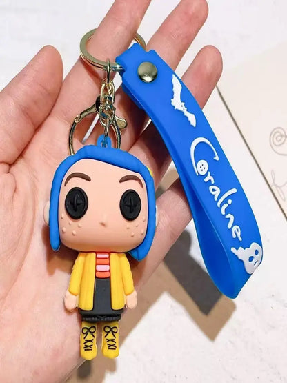 Cute PVC keychain charm