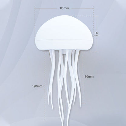 Sound-Controlled Gradient Jellyfish Lamp with Dancing Tentacles