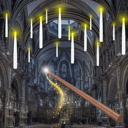 🪄55% OFF TODAY🕯️ Magic Wand Flameless Candles🎄Wave the Wand. Light the Magic.