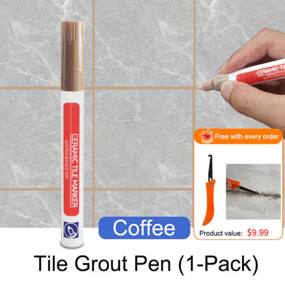 🔥 BUY 2 GET 1 FREE✨Anti-Mold Waterproof Tile Grout Pen