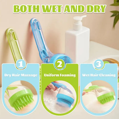 🐾Pet Bath Brush with Shampoo Dispenser