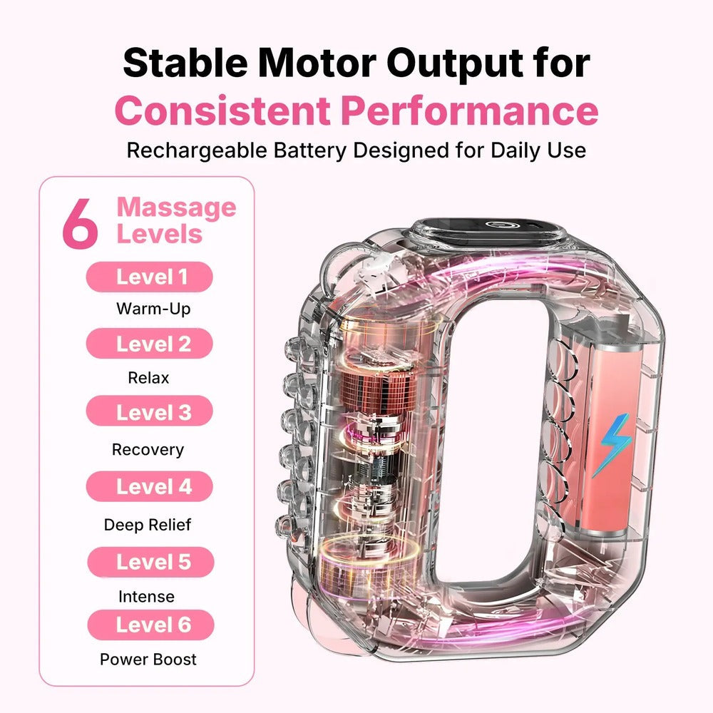 Portable Cordless Vibration Massager – Deep Muscle Relaxation