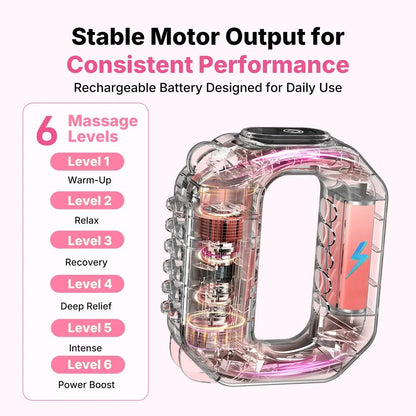 Portable Cordless Vibration Massager – Deep Muscle Relaxation