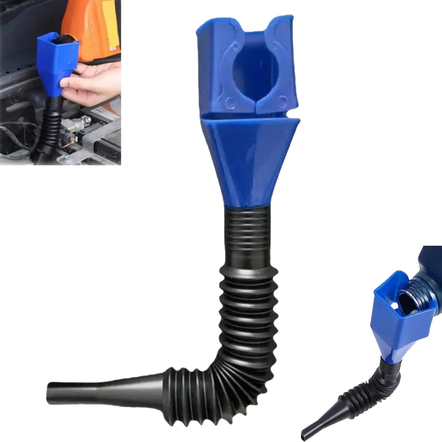 🚗50% OFF TODAY🛢️ Universal Wide Mouth Automotive Oil Funnel