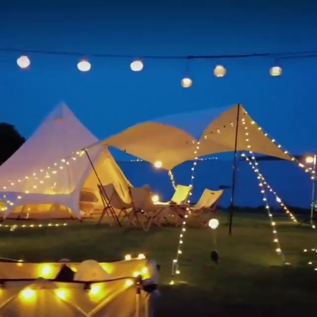 🔥Last Day Special Sale 70% OFF - Smart Auto-Sensing LED Outdoor String Lights