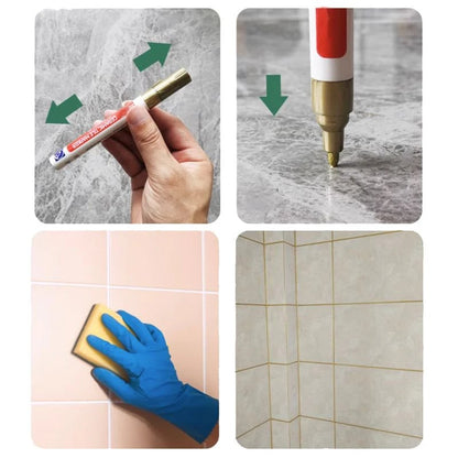 🔥 BUY 2 GET 1 FREE✨Anti-Mold Waterproof Tile Grout Pen