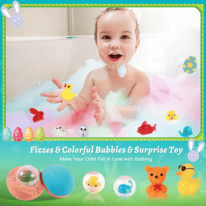 🎁55% OFF This Week Promotions🛁✨Natural Bath Bombs for Kids with Mega Bubbles & Surprise Inside🦄 Same as in the video