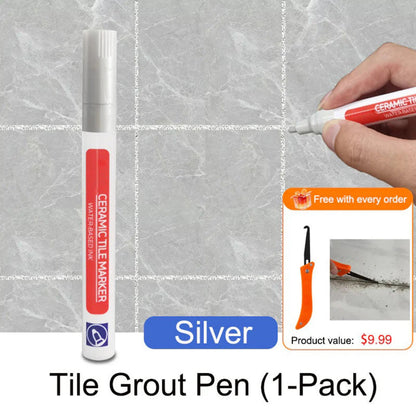 🔥 BUY 2 GET 1 FREE✨Anti-Mold Waterproof Tile Grout Pen