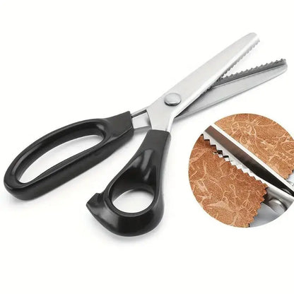 Multipurpose Pinking Shears Serrated Scissors