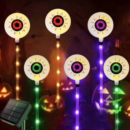 Quirky Solar Pumpkin Lights (Pack of 6) – Halloween Solar Lights