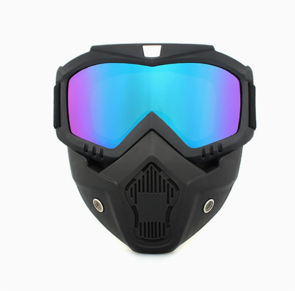 🤿 Auto-Darkening All-Terrain Safety Mask | Anti-Fog & Dustproof All-in-One Shield