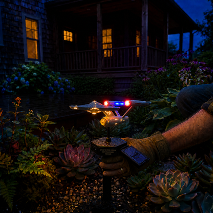 🌌 TODAY ONLY—🔥 Now Only 50% of the Original Price| Sci-Fi Starship Solar Garden Light
