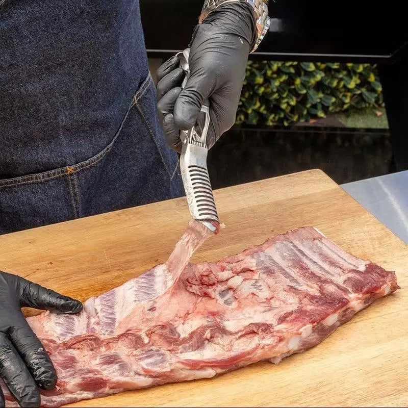 📢📢50% OFF !! ⏰Stainless Steel BBQ Rib Skinner