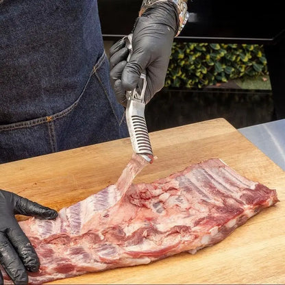 📢📢50% OFF !! ⏰Stainless Steel BBQ Rib Skinner