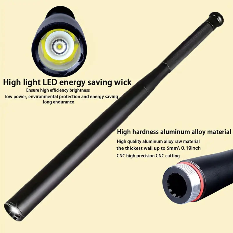 Ultra-Bright Tactical LED Flashlight | Aircraft-Grade Aluminum