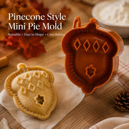 🥧 Beginner-Friendly Mini Hand Pie Press Mold – 6 Fun Shapes for Easy Homemade Pastries 🍎