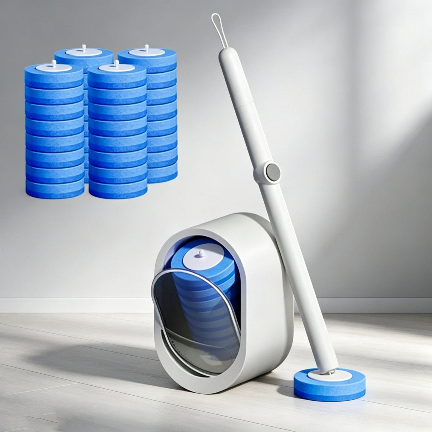 🔥50% OFF🚽 Disposable Toilet Cleaning System with 32 Refills