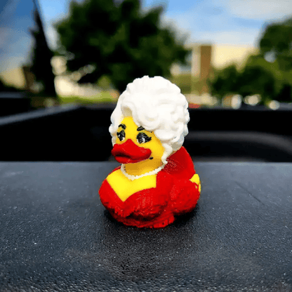 Duck – 3D Printed Collectible, Cute Desk & Car Decor