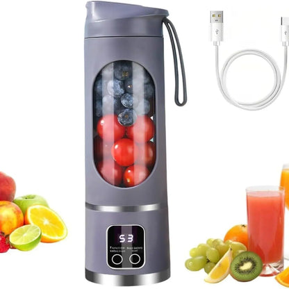 【💥Summer Sale Deals-50% OFF】Portable 15.22 Oz USB Rechargeable Personal Blender with LED Display🥤