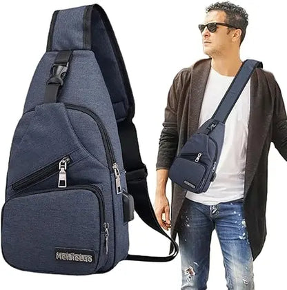 Men’s Lightweight Waterproof Sling Bag