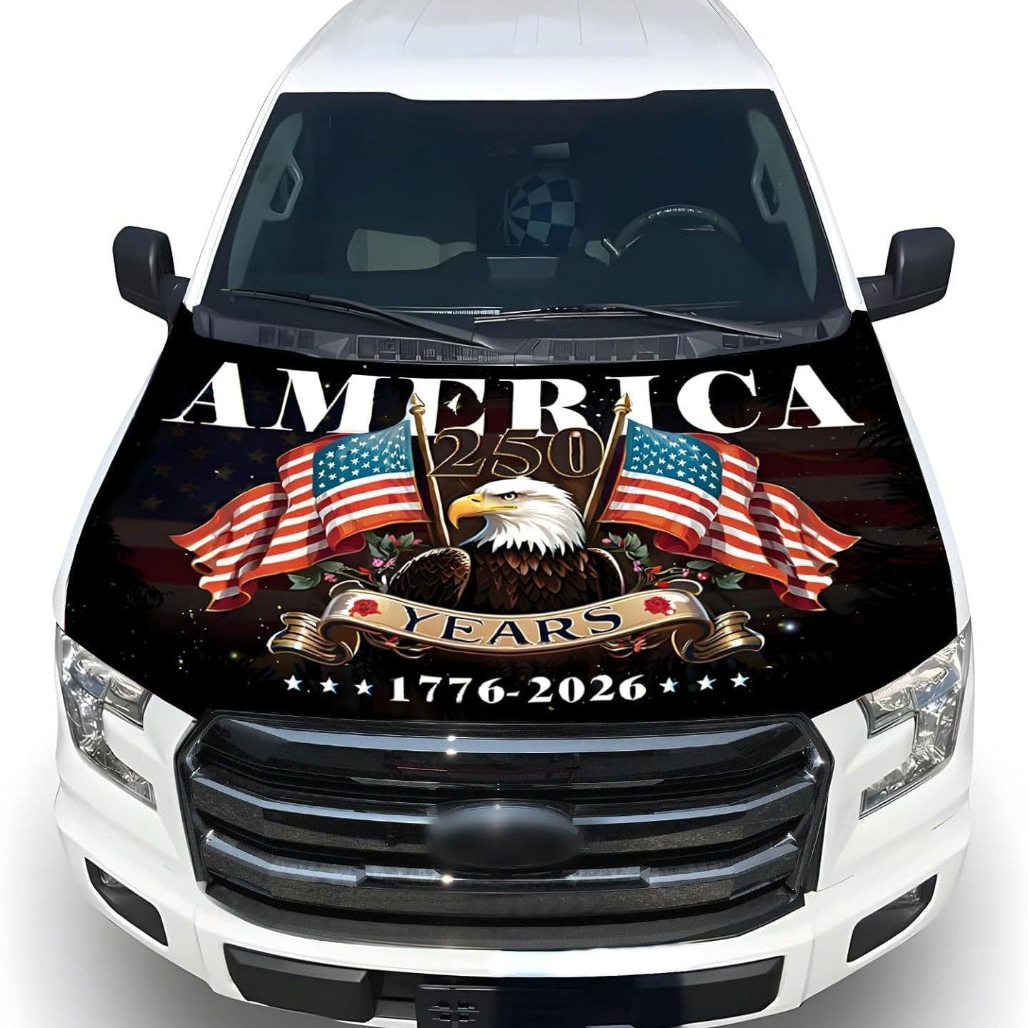 🎁🎉Only $27.5 This Week🌟🎉US Independence Day Car Hood Cover