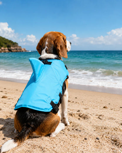 ⏰ 50% OFF – Snag One Now 🦈🐶 Adjustable Shark-Shaped Dog Life Vest – Your Pup Will Look Fin-Tastic! | Safety Float + Cute Design