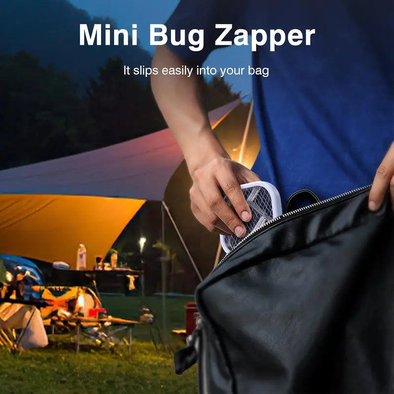 🚫🦟 HOT SALE | 2-in-1 USB Mosquito Swatter & Mosquito Trap Lamp 🦟🚫Mini USB Electric Mosquito Killer Trap