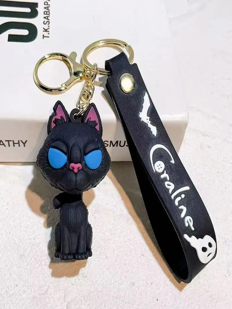 Cute PVC keychain charm