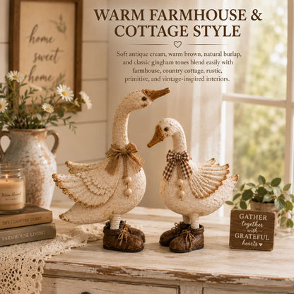 🎁Whimsical Farmhouse Flock Figurines — Charming Animal Pairs for Cozy Country Homes
