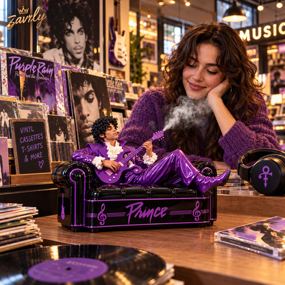 💜🎸 Prince Mist – Music-Inspired Guitar Diffuser & Collectible Decor