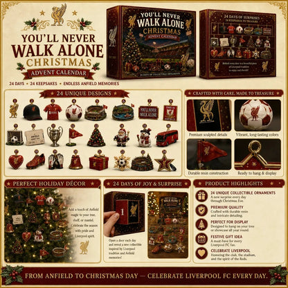 🎄 You’ll Never Walk Alone Football Christmas Advent Calendar