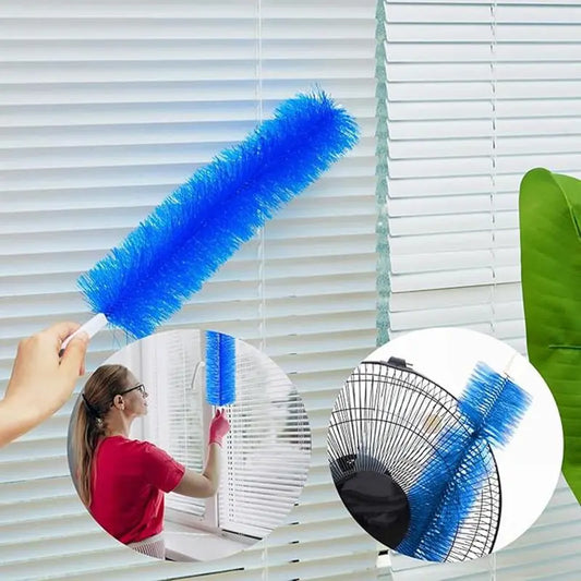 🧼💧 Bendable Microfiber Duster Set | Flexible Cleaning for Ceiling Fans & Gaps 🏠