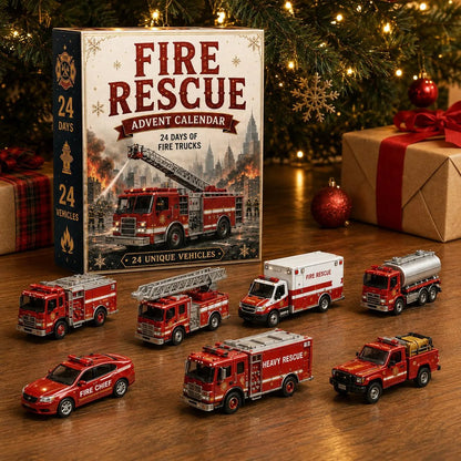 🎄 Vehicle Advent Calendar – 24 Construction & Farm Vehicles