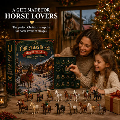 🔥🎁🐴 Christmas Horse Advent Calendar--24 Days of Horse Friends & Holiday Memories 🎄