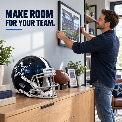 🏈 Dallas Cowboys Helmet Humidifier 💙 Blue Light & Mist — Bring Home the Game-Day Glow! 🔥🎁