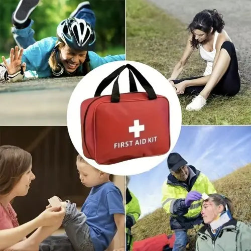🚨 Waterproof First Aid Kit – Compact Emergency Kit For Home, Car & Outdoor