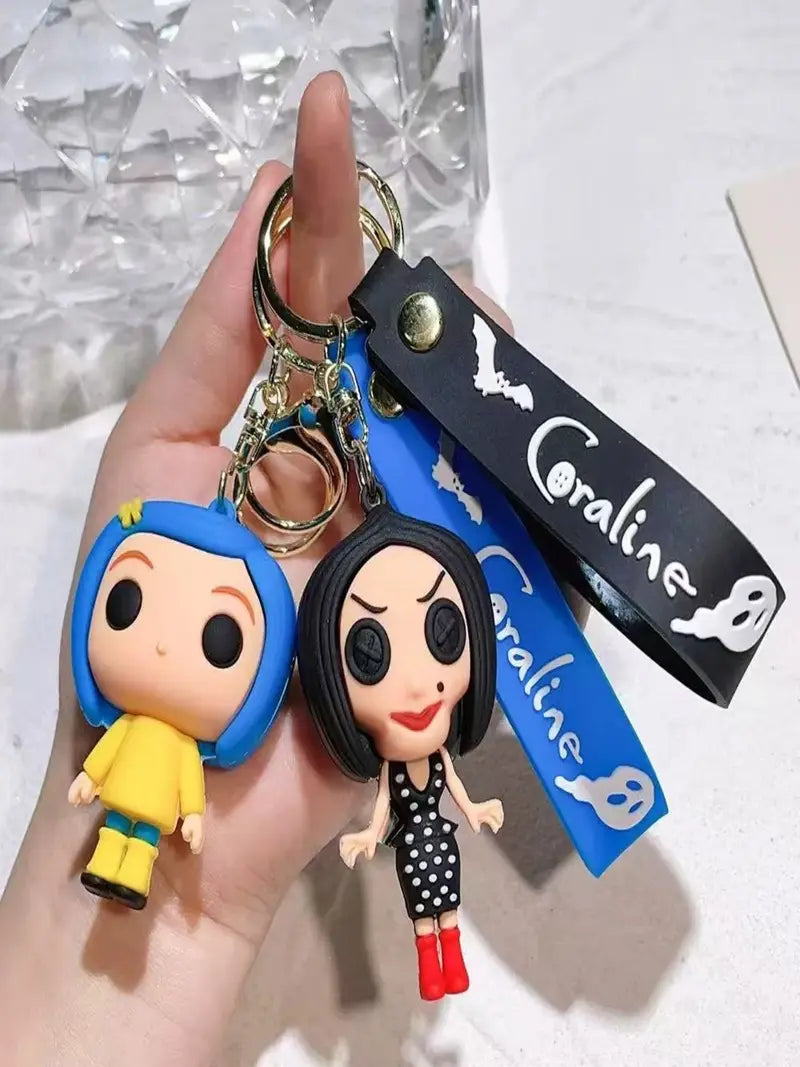 Cute PVC keychain charm