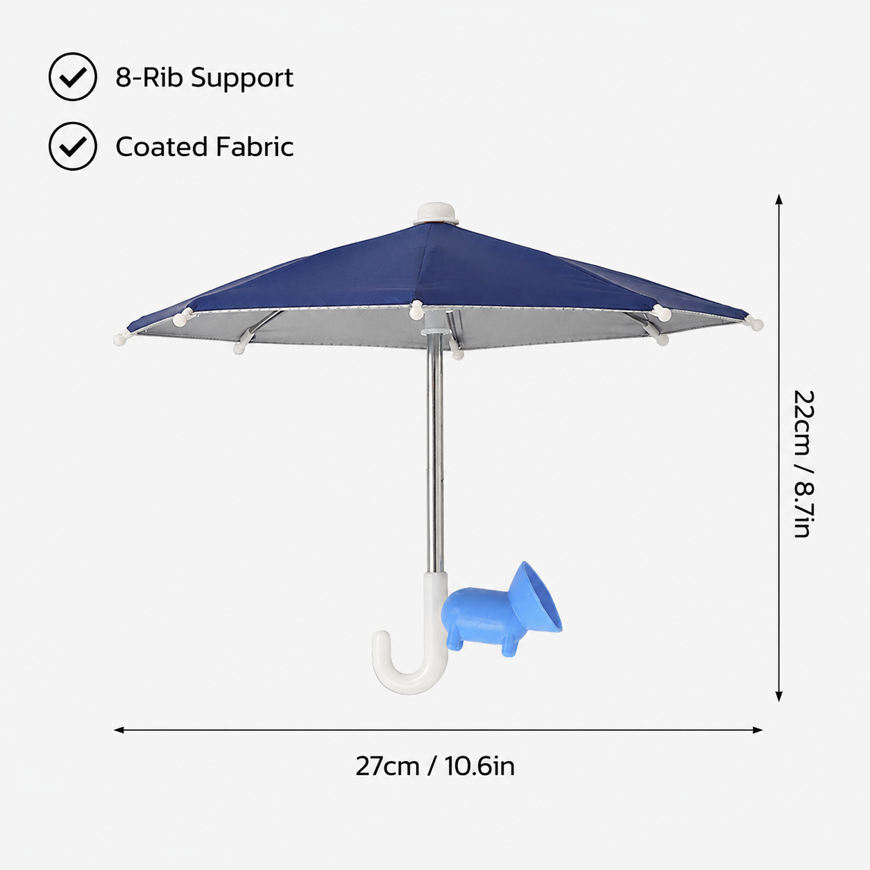 Mini Phone Umbrella Shade – Sun & Rain Protection for Smartphones