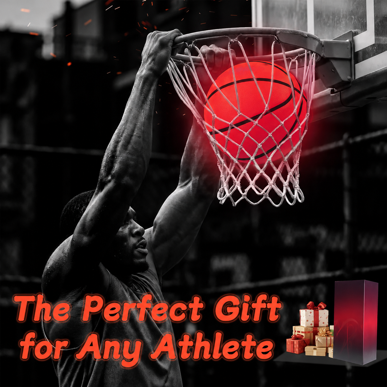 Light Up LED Basketball - Glow in the Dark (Official Size 7)